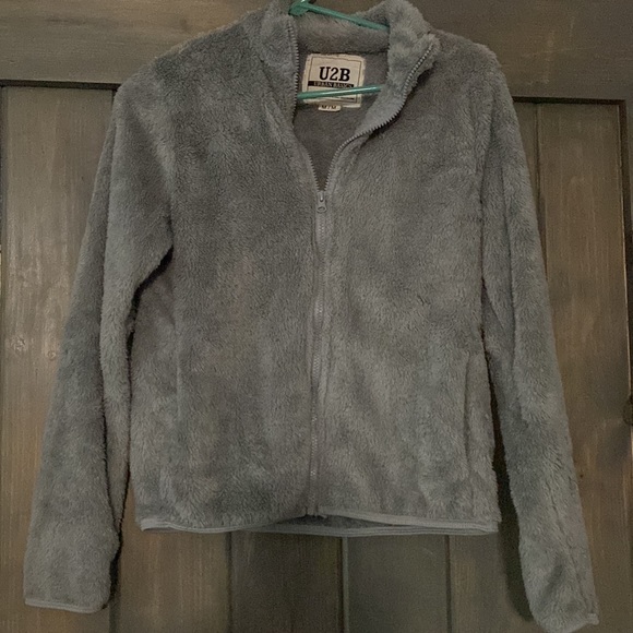 U2B URBAN BASICS SOFT JACKET SIZE MEDIUM 100% POLYESTER - Picture 4 of 7